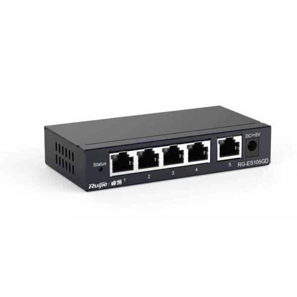 Ruijie RG-ES105GD Series Metal Case Unmanaged Switches - Networking Materials