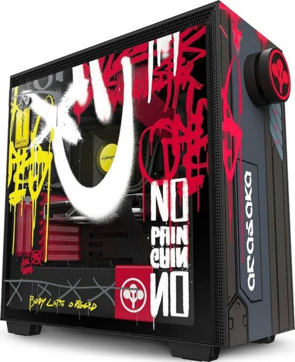 NZXT H710i Cyberpunk Limited Edition Compact Mid-Tower Case Black/Red - Chassis