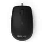 Delux M330BU Wired Optical Mouse
