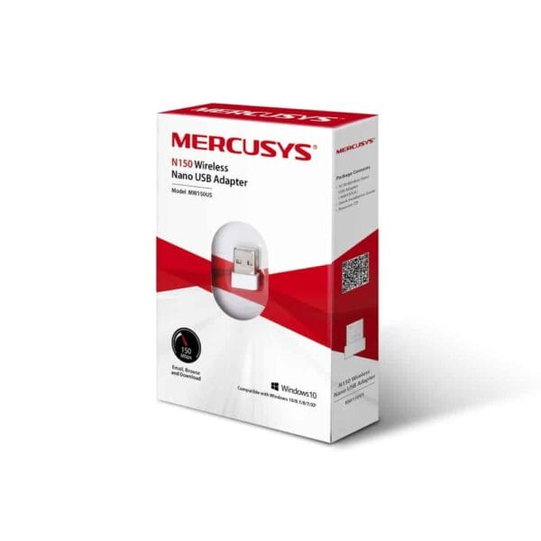 Mercusys MW150US N150 Nano Wi-Fi USB Adapter - Accessories
