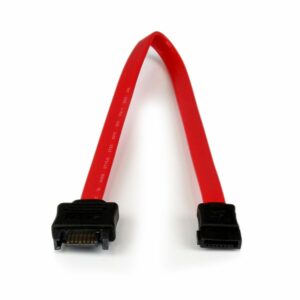 NZXT CBR-SATA-11D Individually Sleeved SATA DATA Extension Premium Cable Red - Cables/Adapters