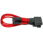 NZXT CBR-43SATA 4-Pin Molex to 3 SATA Cable Red