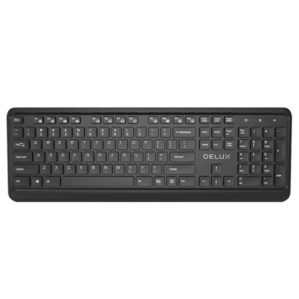 Delux KA190G  Wireless  Multimedia Keyboard - Computer Accessories