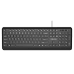 Delux KA190U Wired Multimedia Keyboard