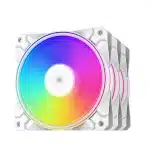 DeepCool CF120 Plus WH 3x120MM PWM Fan A-RGB 3 in 1 Pack Fan
