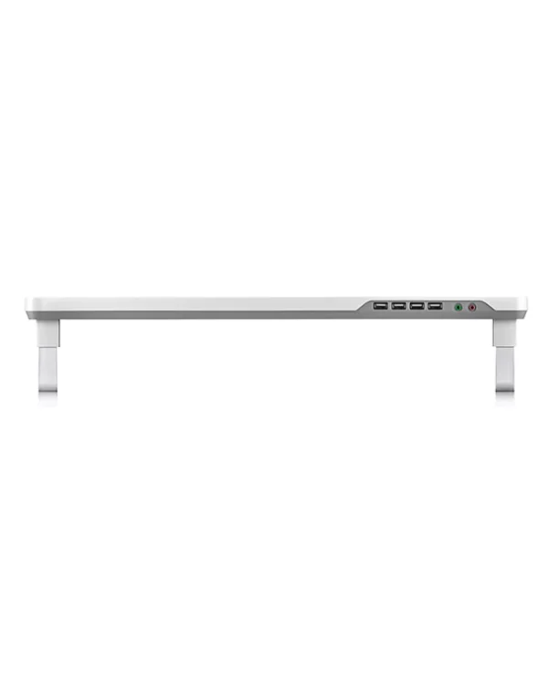 Deepcool M-DESK F1 Desktop Monitor Stand / Laptop Stand with Audio Jacks and 4 USB Ports - Computer Accessories