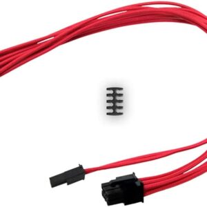 DeepCool EC300 PCI-E Red Sleeved Extension Cable - Cables/Adapters