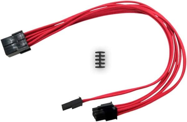 DeepCool EC300 PCI-E Red Sleeved Extension Cable - Cables/Adapters