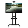 North Bayou AVA1800-70-1P Mobile TV Cart TV Stand with Wheels for 55