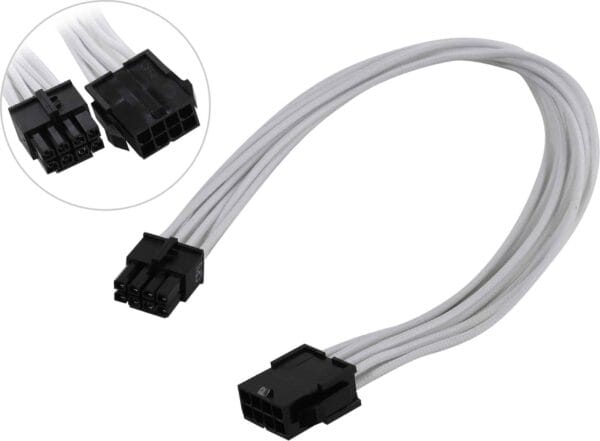 DeepCool EC300-CPU8P-WH Sleeve Cable 8 PIN White - Cables/Adapters