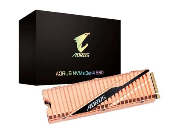 Gigabyte Aorus 500GB | 1TB | 2TB NVMe Gen4 SSD M.2 2280 PCI-Express 4.0 x4 Internal Solid State Drive ASM2NE6 - Solid State Drives