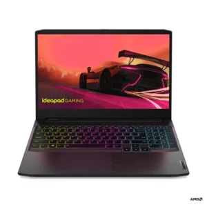 LENOVO GAMING 3 15ACH6 82K201DUPH 15.6NBK 15.6" FHD 165Hz/R5-5600H/8GB/512GB SSD/RTX3060/Win11 Shadow Black Gaming LaptopProcessor: AMD Ryzen 5 5600H (6C / 12T, 3.3 / 4.2GHz, 3MB L2 / 16MB L3)
Graphics: NVIDIA GeForce RTX 3060 6GB GDDR6, Boost Clock 1282 / 1485MH, TGP 90W
Chipset: AMD SoC Platform
Memory: 1x 8GB SO-DIMM DDR4-3200
Memory Slots: Two DDR4 SO-DIMM slots, dual-channel capable
Max Memory: Up to 16GB DDR4-3200 offering
Storage: 512GB SSD M.2 2242 PCIe 3.0x4 NVMe
Operating System: Windows 11 Home 64, English