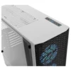 Phanteks MagniumGear Neo Air White ATX Mid-tower High Airflow Mesh Front Design, 2x 120 RGB Skiron Fans, RGB Controller, Black/White Chassis - Chassis