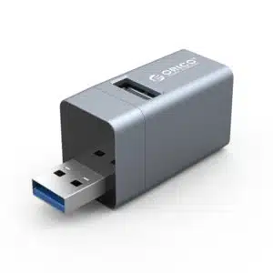 ORICO MINI-U32L Mini 3-In-1 USB HUB Gun Black MINI-U32L-GY-BP - Cables/Adapters
