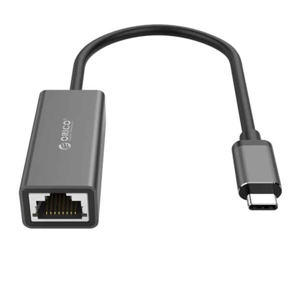 ORICO Type-C to RJ45 Gigabit Ethernet Adapter XC-R45-V1-BK-BP - Cables/Adapters
