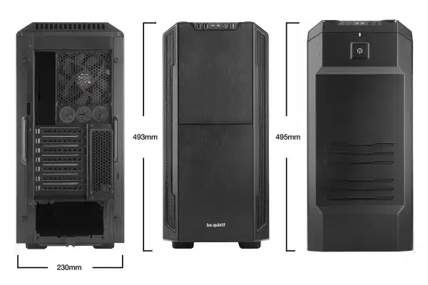 Be Quiet! Silent Base 600 BGW06 Window - Mid Tower - Chassis