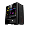 Coolman Ruby with 3X120MM RGB Fans Black - Chassis