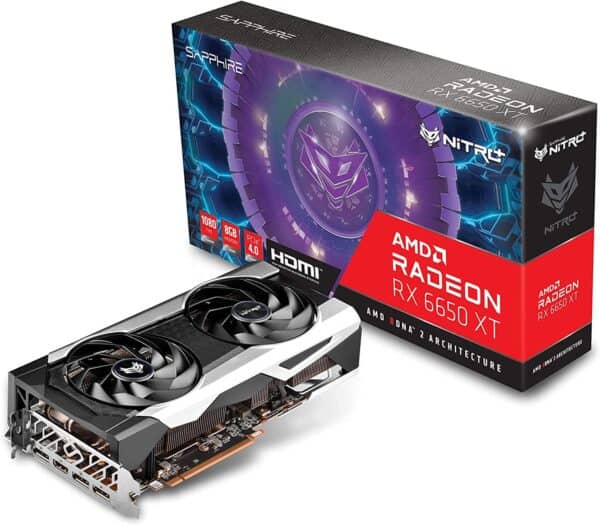 Sapphire Nitro+ AMD Radeon RX 6650 XT 8GB GDDR6 Gaming Graphics Card  SPR-11319-01-20G - AMD Video Cards