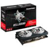 PowerColor Hellhound Radeon RX 6600 8GB GDDR6 Video Card AXRX 6600 8GBD6-3DHL - AMD Video Cards
