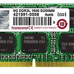 TRANSCEND 8GB 1600MHZ DDR3L SODIMM Laptop RAM