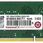TRANSCEND 8GB DDR4 2400 SO-DIMM 1RX8 1GX8 CL17 1.2V Laptop Memory