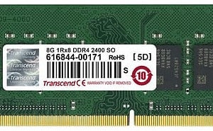 TRANSCEND 8GB DDR4 2400 SO-DIMM 1RX8 1GX8 CL17 1.2V Laptop Memory - Laptop Memory
