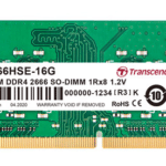 TRANSCEND 16GB JM DDR4 2666MHZ SO-DIMM 1RX8 1.2V Laptop Memory
