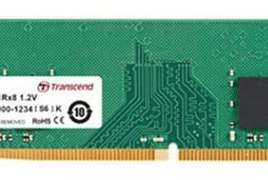 TRANSCEND 4GB JM DDR4 3200 U-DIMM 1RX8 512MX8 CL22 1.2V Desktop Memory - Desktop Memory
