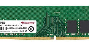 TRANSCEND 16GB JM DDR4 3200MHZ U-DIMM 1RX8 1.2V Desktop Memory - Desktop Memory