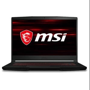 MSI GF63 THIN 11SC-237PH 15.6" FHD IPS/Tiger Lake i5-11400H/8GB/512GB/GTX1650/Windows 10 Black Gaming Laptop - LAPTOP