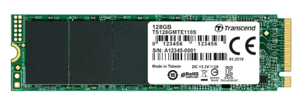 TRANSCEND MTE110S 128GB | 256GB | 512GB | 1TB M.2 NVME Internal Solid State Drive - Solid State Drives
