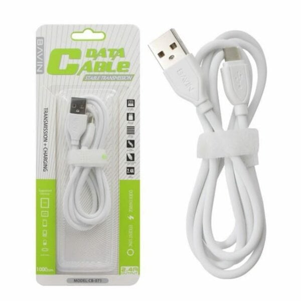 Bavin CB071 3.0 Fast Charger Data Cable for Micro USB | Type C 1 Meter - Cables/Adapter