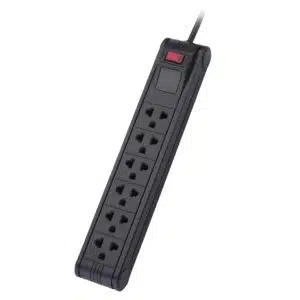 Fortress 6 Sockets 2500W Surge Protector - Power Sources
