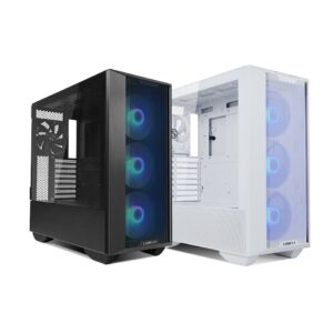 LIAN LI Lancool III RGB Black | White Aluminum and Tempered Glass ATX Mid Tower Computer Case - Chassis