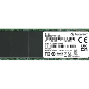 Transcend MTE110Q 1TB PCIE QLC M.2 NVME Internal Solid State Drive - Solid State Drives