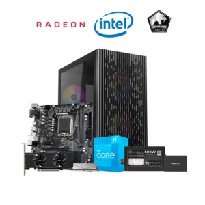 PITLORD Intel Core i3 12100F/16GB/480GB/GTX 1650 GDDR6/Matrexx 40 Student, Gaming and Office Photo Editing System Unit - Consumer Desktop