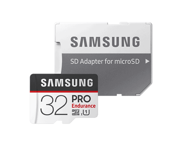 Samsung 32GB | 64GB | 128GB | 256GB Pro Endurance MicroSD Memory Card - Gadget Accessories