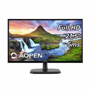 Acer AOPEN 22CV1Q 21.5" 1920 x 1080 Work or Home  VA Monitor - Monitors