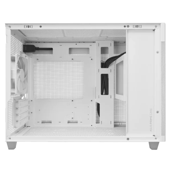 ASUS Prime AP201 MicroATX Case Black | White - Chassis