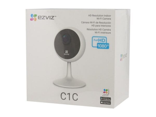 EZVIZ HD 1080P 2MP IR Cube WiFi Camera C1C-B - Cables