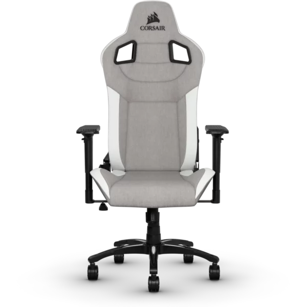 Corsair T3 RUSH Gaming Chair Charcoal | Gray/White | Gray/Charcoal - Furnitures