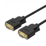 Unitek DB9 RS232 9 Pin Male to Male Straight Through Serial Cable Black
