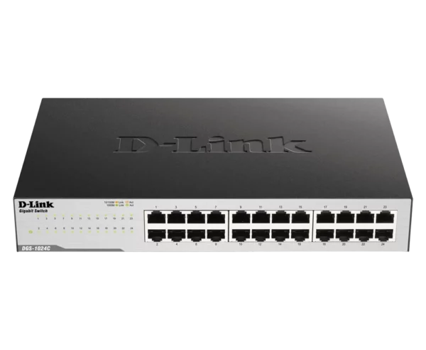 Dlink 24 Port Gigabit Unmanaged Switch DGS-1024C - Networking Materials