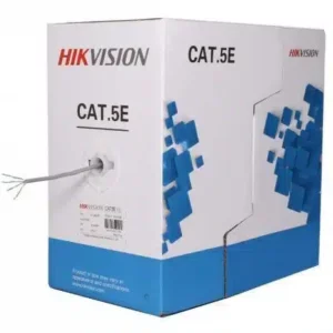 HIKVISION Cat5e Indoor UTP Cable 24AWG, Core Diameter 0.45mm, Gray, 305m/roll DS-1LN5E-E/E - Cables