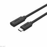 Unitek Full-Featured USB-C Male to Female 3.1 Extension Cable Black