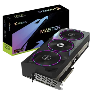 Gigabyte RTX 4090 Aorus Master 24GB GDDR6 X Graphics Card GV-N4090AORUS M-24GD - Nvidia Video Cards