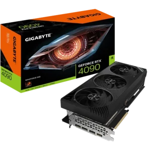 Gigabyte Geforce RTX 4090 Windforce 3X 24GB GDDR6 X Graphics Card GV-N4090WF3-24GD - Nvidia Video Cards