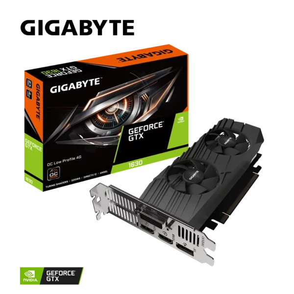 Gigabyte GeForce® GTX 1630 OC Low Profile 4GB GDDR6 Graphics Card - Nvidia Video Cards