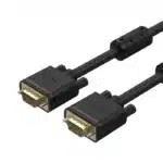 Unitek HD15 VGA 15 Pin 3C+6 Male to Male Monitor Cable Black