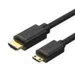 Unitek HDMI Male to Mini HDMI Male 4K 60Hz 2M High Speed Cable Black